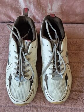 Zoo York White and Brown Men's Athletic Sneakers